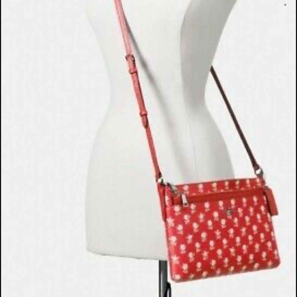 Coach Floral Crossbody Bag